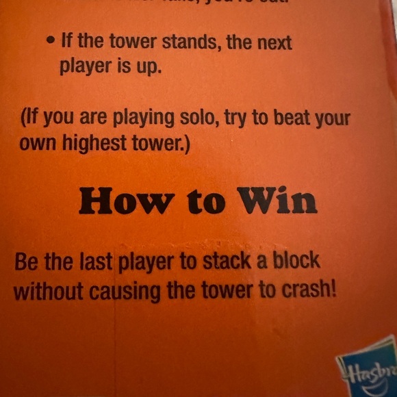 Jenga portable game ages 6+ NWOT - Picture 9 of 12